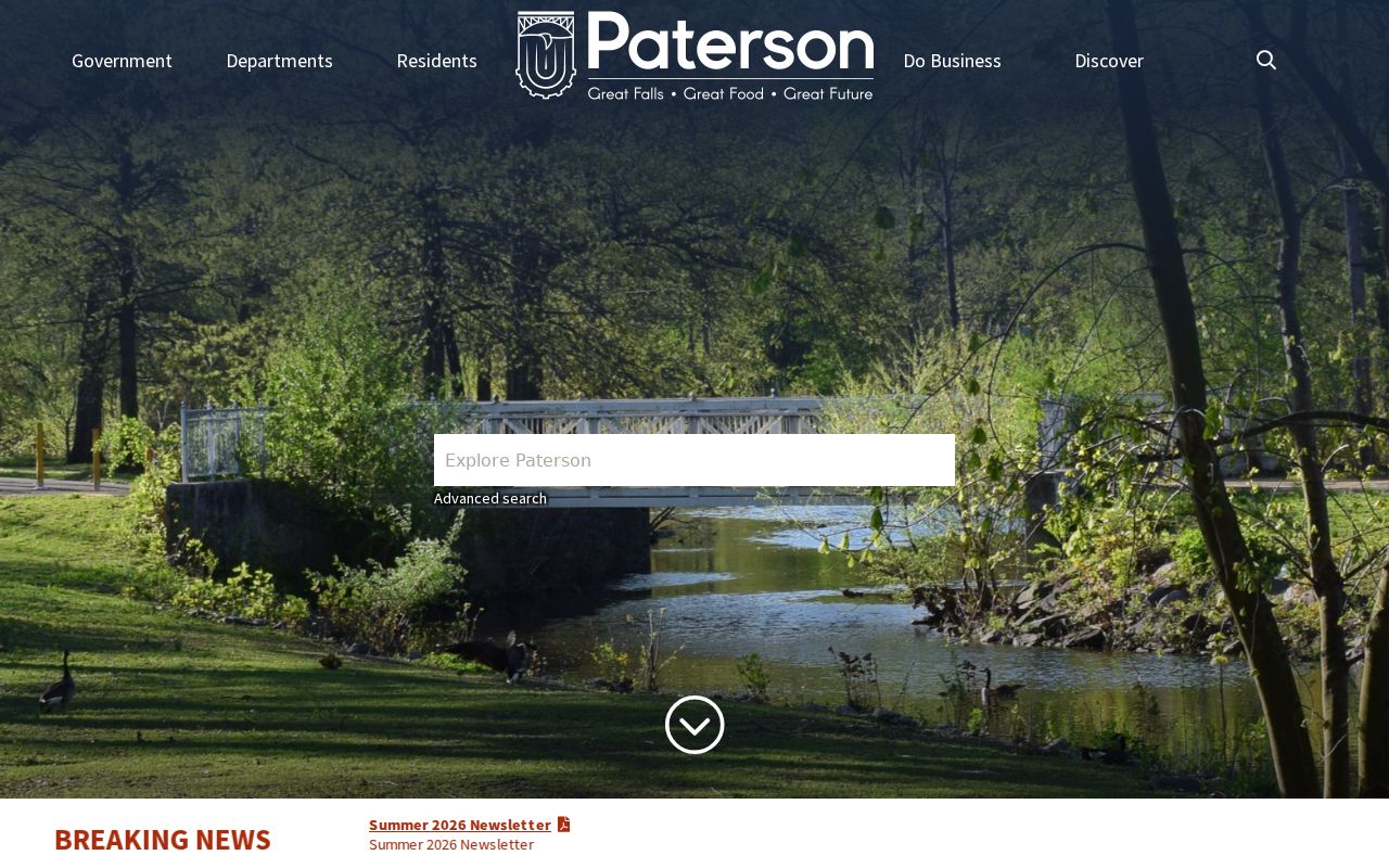 Paterson criminal records city government gateway
